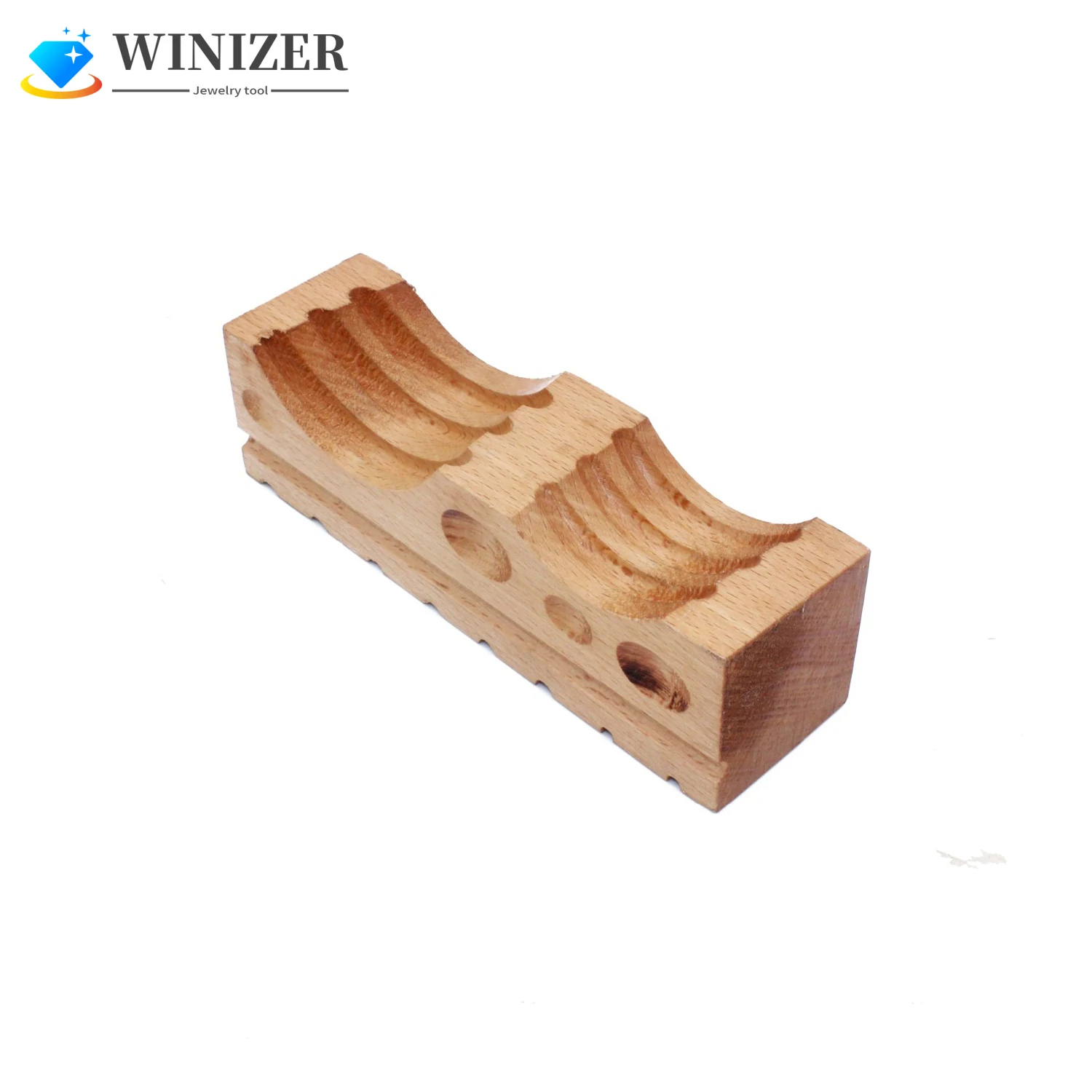 Wooden Swage Block U-Channel Forming Dapping Wooden Block Jewelry Making Metal Forming Tool
Wooden Swage Block U-Channel Forming Dapping Wooden Block Jewelry Making Metal Forming Tool