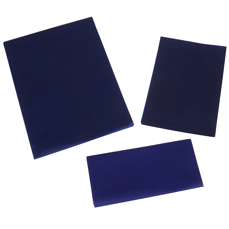 50 Sheets Carbon Paper 16K/32K/48K Blue Double Sided Carbon Copier Stencil Transfer Paper Stationery Paper Office Supplies
50 Sheets Carbon Paper 16K/32K/48K Blue Double Sided Carbon Copier Stencil Transfer Paper Stationery Paper Office Supplies