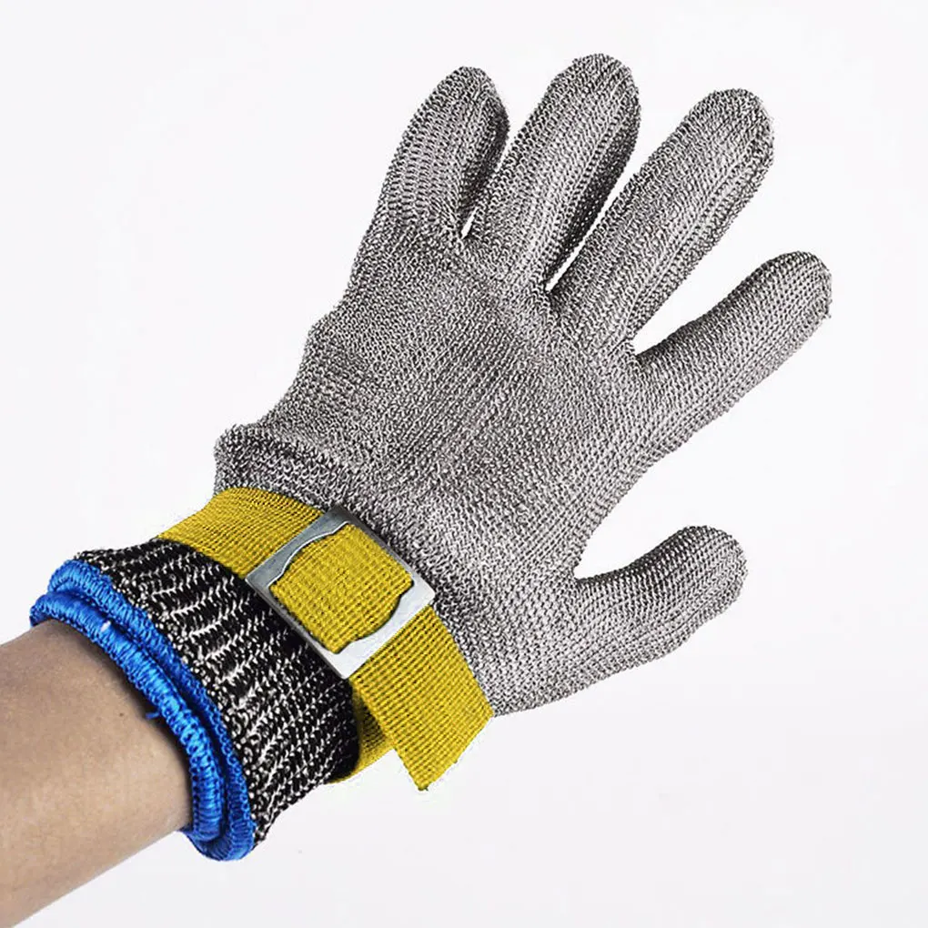 Safety Glove Stainless Steel Wire Protector Glove Woodworking Cooking Adjustable Hand Guard L
Safety Glove Stainless Steel Wire Protector Glove Woodworking Cooking Adjustable Hand Guard L