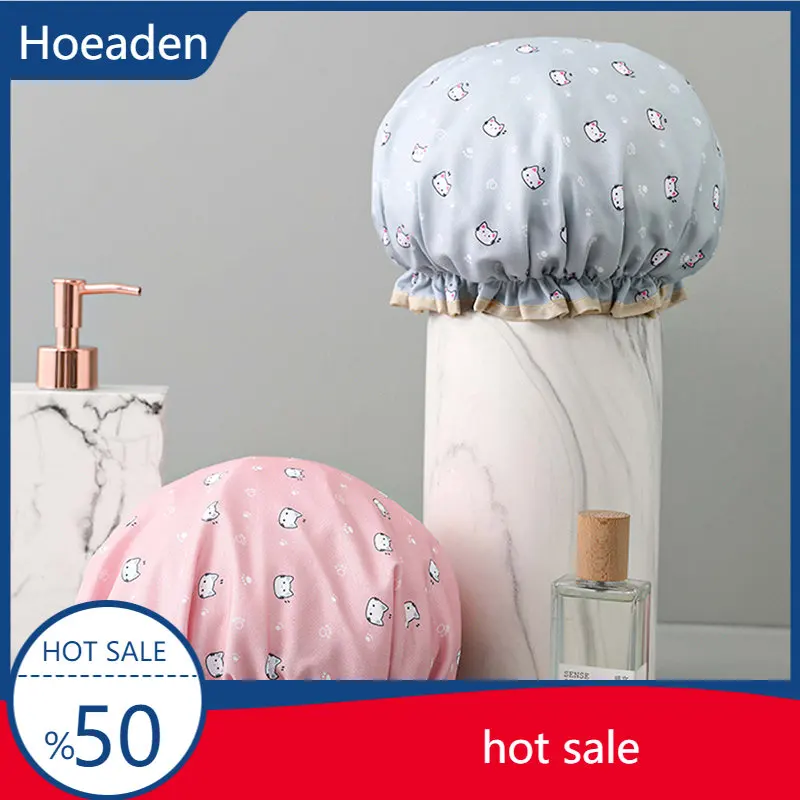 Double-layer Kitchen Lady Light Oil Fume-proof Cap Shower Cap Waterproof Adult Women Shower Bath Cap Shampoo Cap Cute Glitter
Double-layer Kitchen Lady Light Oil Fume-proof Cap Shower Cap Waterproof Adult Women Shower Bath Cap Shampoo Cap Cute Glitter
