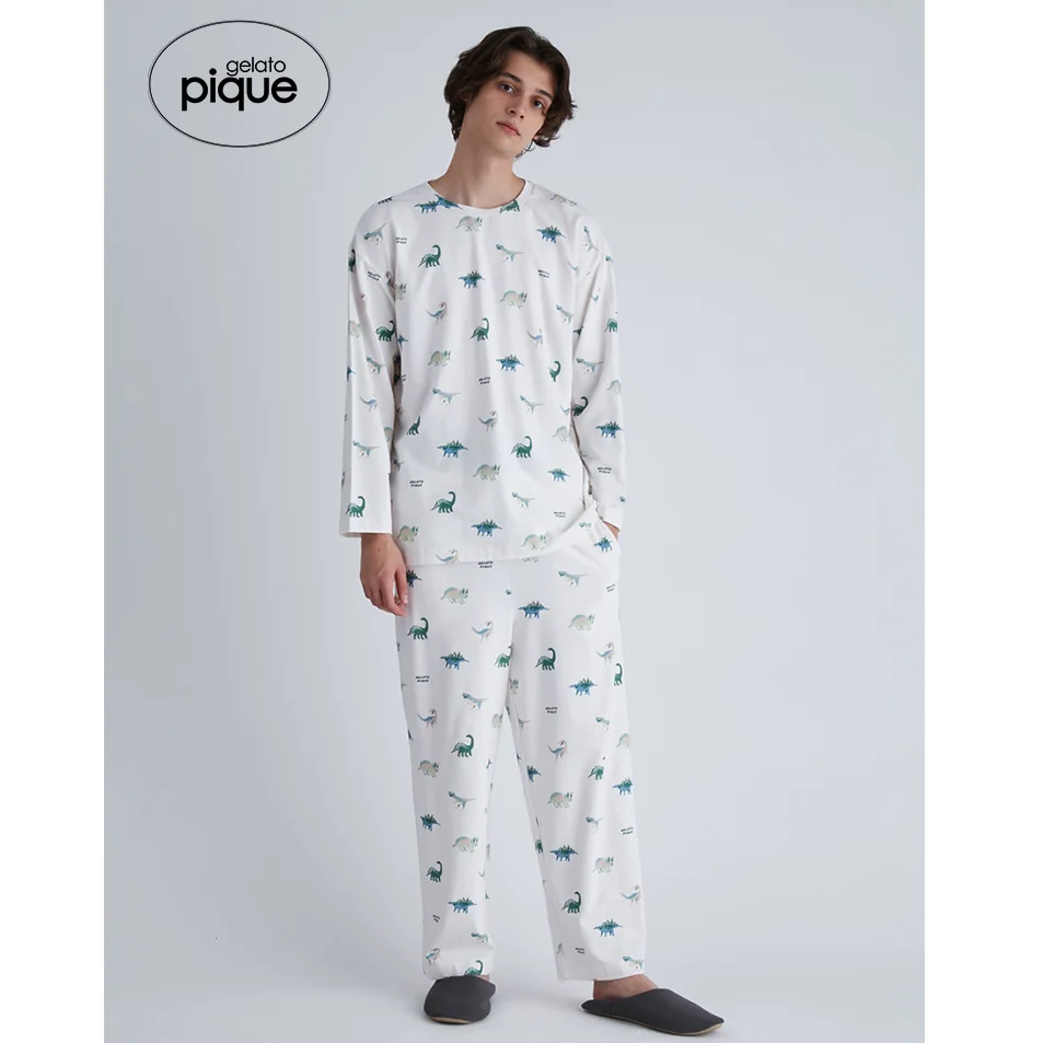 Room Wear Gelato Pique 2022 Autumn and Winter New Men's Pajamas Dinosaur Cotton Couple
Room Wear Gelato Pique 2022 Autumn and Winter New Men's Pajamas Dinosaur Cotton Couple