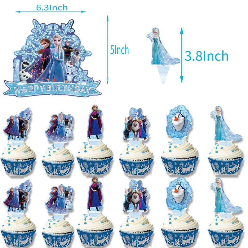 Набор для декора торта "Холодное сердце" MINISO
Набор для декора торта "Холодное сердце" MINISO