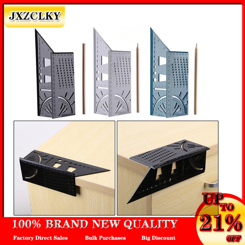 Деревообрабатывающая линейка 3d Mitre Angle Woodworking Scribe Mark Line Т-образная линейка Квадратный размер Измерительный инструмент Канцелярские товары 
Деревообрабатывающая линейка 3d Mitre Angle Woodworking Scribe Mark Line Т-образная линейка Квадратный размер Измерительный инструмент Канцелярские товары
