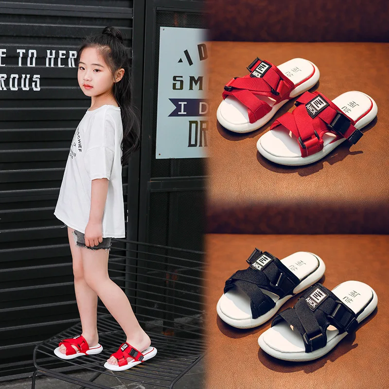 Fashion Children's Summer Beach Slippers Casual Comfortable Air Mesh Soft Bottom Shoes For Middle Big Boys Girls Kids Sandals
Fashion Children's Summer Beach Slippers Casual Comfortable Air Mesh Soft Bottom Shoes For Middle Big Boys Girls Kids Sandals