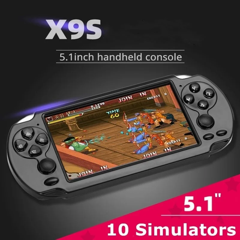 X9-S Retro Portable Handheld Game Consoles Player 5.1'' Screen Built-in 10 Emulators 6800+ Games Supports MP4MP5 Playback Sale
X9-S Retro Portable Handheld Game Consoles Player 5.1'' Screen Built-in 10 Emulators 6800+ Games Supports MP4MP5 Playback Sale