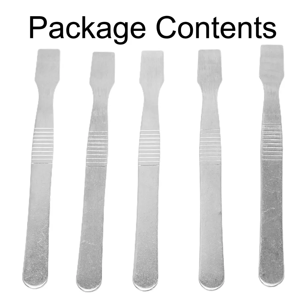 5Pcs Metal Spudger Disassemble Crowbar Phone Repair Tools Solding Paste Spudger LCD Screen Spudger Opening Pry Card Tools
5Pcs Metal Spudger Disassemble Crowbar Phone Repair Tools Solding Paste Spudger LCD Screen Spudger Opening Pry Card Tools