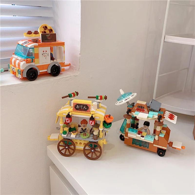 Lovely Gourmet Car Splicing Blocks Mini Building DIY Decoration Gift Scene Layout Toy Simulation Streetscape Japan Korea Girl
Lovely Gourmet Car Splicing Blocks Mini Building DIY Decoration Gift Scene Layout Toy Simulation Streetscape Japan Korea Girl