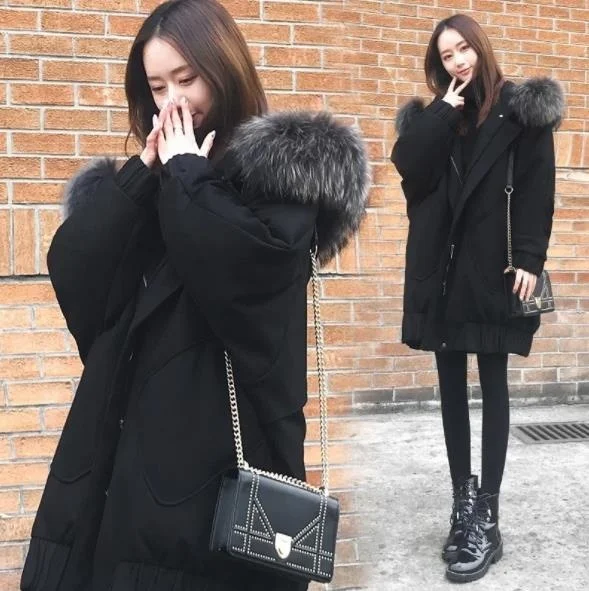 Women's Down 2023 Winter New White Jacket Ladies Thickening Hooded Parka Outwear Windproof Loose Warm Zipper Coat Female
Women's Down 2023 Winter New White Jacket Ladies Thickening Hooded Parka Outwear Windproof Loose Warm Zipper Coat Female