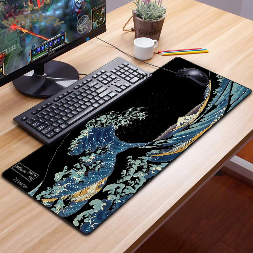 MRGYZYGreat Wave Off Art Large Size Mouse Pad Natural Rubber PC Computer Gaming Mousepad Desk Mat Locking Edge for CS GO LOL
MRGYZYGreat Wave Off Art Large Size Mouse Pad Natural Rubber PC Computer Gaming Mousepad Desk Mat Locking Edge for CS GO LOL