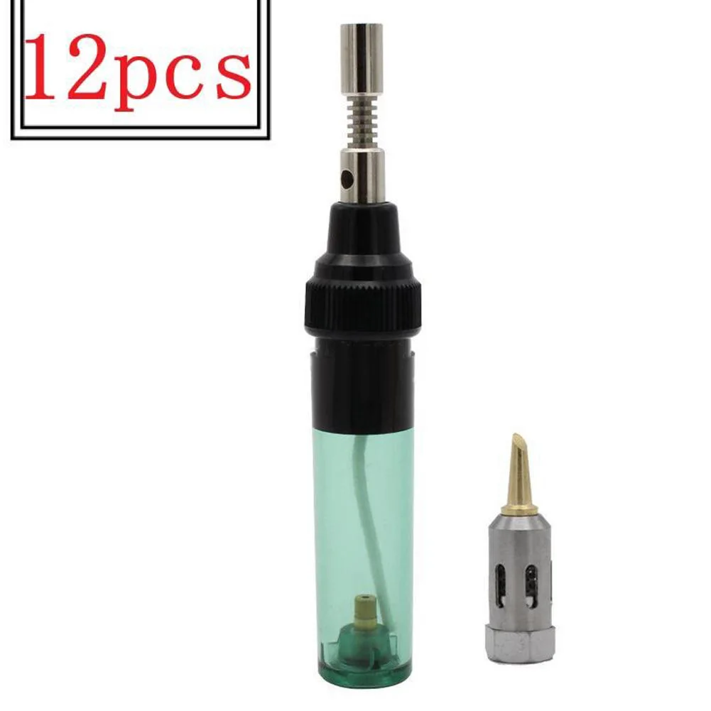 12 In 1 Butane Gas Soldering Iron Cordless Welding Torch Pen Tool Accessories Set For Welding Equipment Accessories
12 In 1 Butane Gas Soldering Iron Cordless Welding Torch Pen Tool Accessories Set For Welding Equipment Accessories
