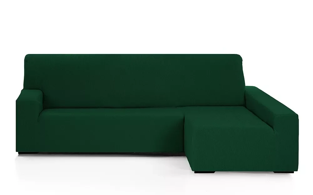 NEW IN Chaise Longue sofa cover model Emilia | Color-green bottle, chaise longe position-long right arm
NEW IN Chaise Longue sofa cover model Emilia | Color-green bottle, chaise longe position-long right arm