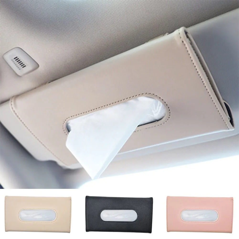 Car Tissue Box Sun Visor Tissue Box Paper Towel Case Napkin Holders Universal Car Interior Dual-use PU Leather Tissue Box
Car Tissue Box Sun Visor Tissue Box Paper Towel Case Napkin Holders Universal Car Interior Dual-use PU Leather Tissue Box