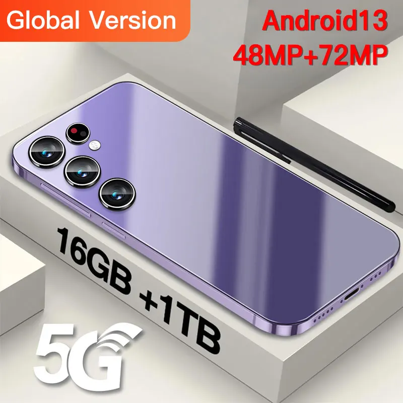 Новинка, смартфон S23 с ультратонкой планкой, 7,0 дюйма, 4G, 6800 мАч, 16 ГБ + 1 ТБ, сотовые телефоны с HD-камерой, разблокированный мобильный телефон Android 13
Новинка, смартфон S23 с ультратонкой планкой, 7,0 дюйма, 4G, 6800 мАч, 16 ГБ + 1 ТБ, сотовые телефоны с HD-камерой, разблокированный мобильный телефон Android 13