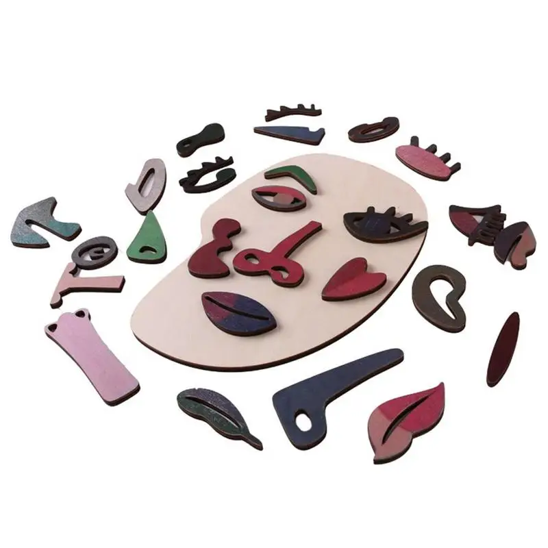 Wooden Montessori Toys Intelligence Development Simulation Creative Face Montessori Toys Attractive Interesting Creative DIY
Wooden Montessori Toys Intelligence Development Simulation Creative Face Montessori Toys Attractive Interesting Creative DIY