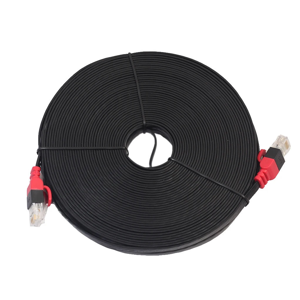 1000 Мбит/с, сетевая сеть Cat6 LAN, плоская сеть Ethernet из ПВХ, тонкая стандартная проводная линия, интерфейс RJ45
1000 Мбит/с, сетевая сеть Cat6 LAN, плоская сеть Ethernet из ПВХ, тонкая стандартная проводная линия, интерфейс RJ45