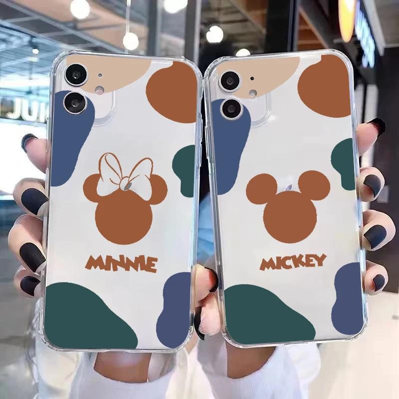 Mickey Minnie Mouse For Apple iPhone 13 12 11 Pro Mini X XR XS Max 6 6S 7 8 Plus Clear Phone Case protective Funda Coque Cover
Mickey Minnie Mouse For Apple iPhone 13 12 11 Pro Mini X XR XS Max 6 6S 7 8 Plus Clear Phone Case protective Funda Coque Cover