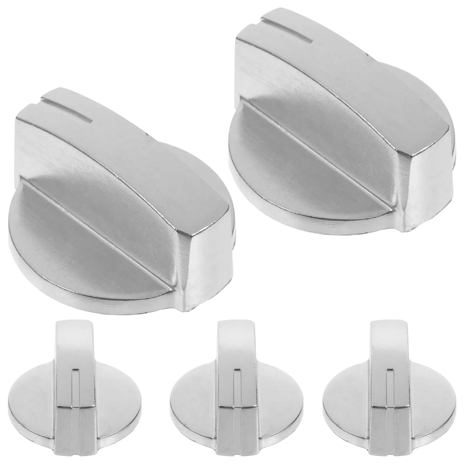 5 Pcs Rotary Switches Stove Control Knobs Stainless Cookware Steel Cooking Utensils
5 Pcs Rotary Switches Stove Control Knobs Stainless Cookware Steel Cooking Utensils