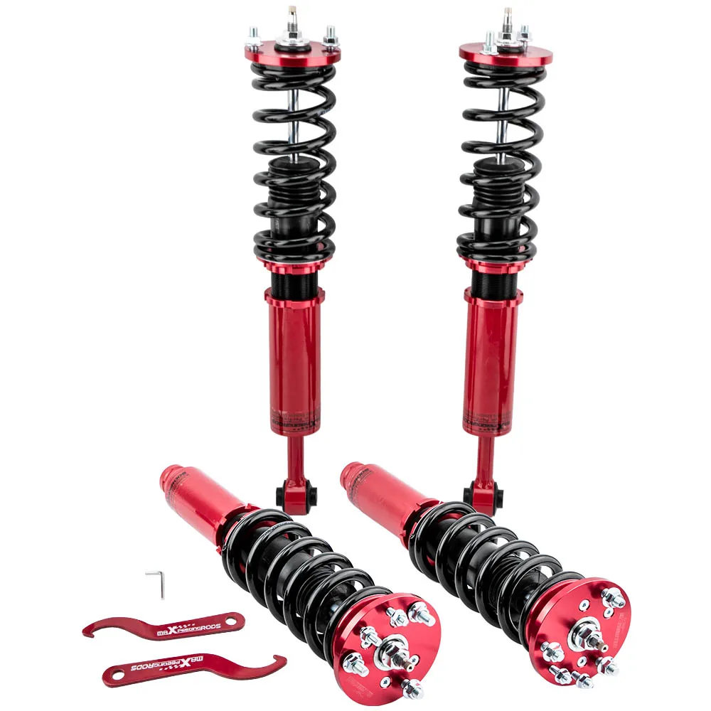 24 регулируемые Пружинные стойки подвески Coilover для Honda Acura TSX 2004 2005 2006 2007 4 шт.
24 регулируемые Пружинные стойки подвески Coilover для Honda Acura TSX 2004 2005 2006 2007 4 шт.