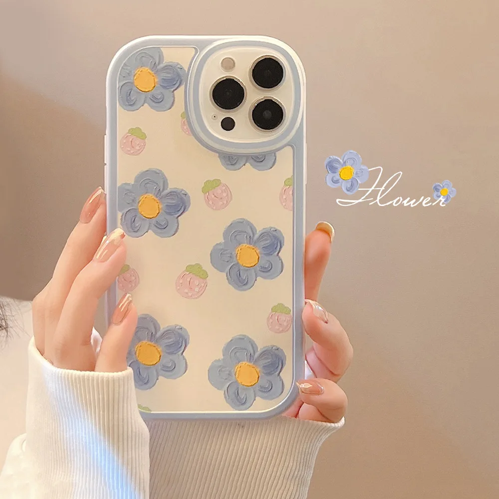 Small Flowers Soft Silicone Cute Casing IPhone 13pro Max12Pro11 XS Max XR XS Case for IPhone 7 8 Plus Fashion Phone Cover
Small Flowers Soft Silicone Cute Casing IPhone 13pro Max12Pro11 XS Max XR XS Case for IPhone 7 8 Plus Fashion Phone Cover
