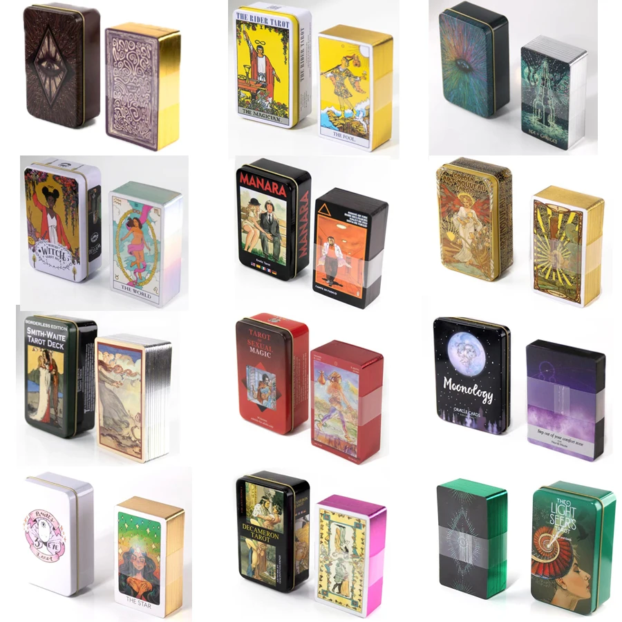 78Card светильник Seers Tarot Fate гадания семейная Вечеринка игральные карты игра таро и