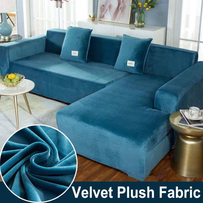 Elastic Velvet Plush Dustproof Sofa Cover for Living Room 1/2/3/4 Seat L Shape Corner Sofa Armchair Sofa Cover Multi Seat
Elastic Velvet Plush Dustproof Sofa Cover for Living Room 1/2/3/4 Seat L Shape Corner Sofa Armchair Sofa Cover Multi Seat