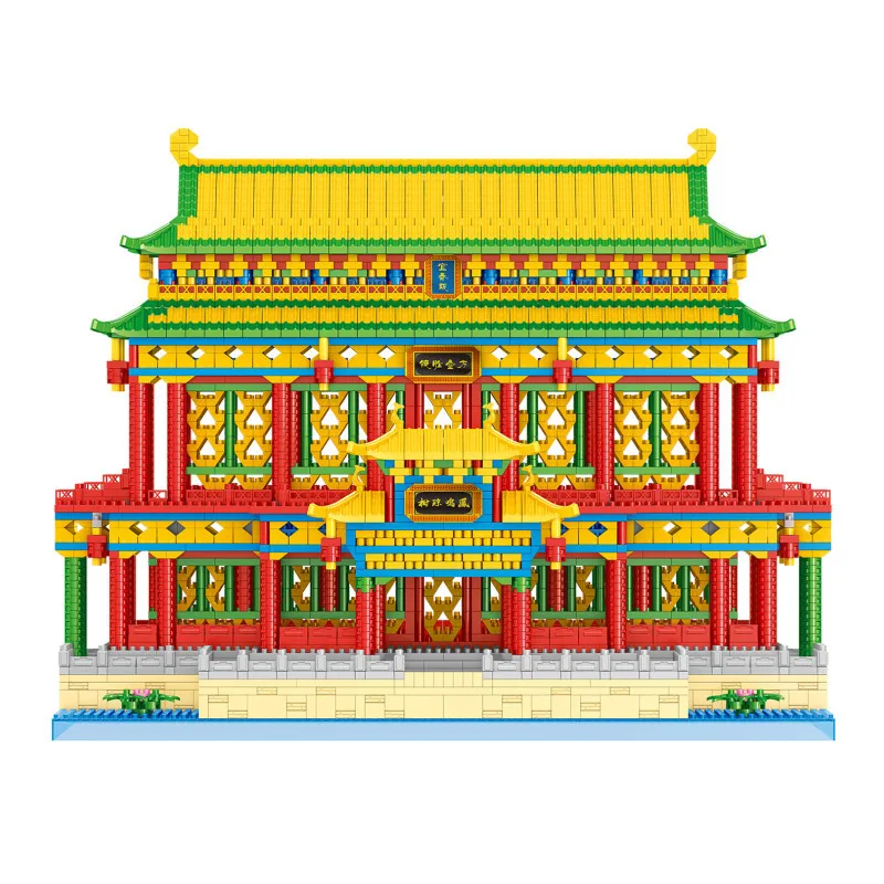 Lezi 8208 Ancient Architecture Old Summer Palace Hall Flower Pool 3D Mini Diamond Blocks Bricks Building Toys for Children Gifts
Lezi 8208 Ancient Architecture Old Summer Palace Hall Flower Pool 3D Mini Diamond Blocks Bricks Building Toys for Children Gifts