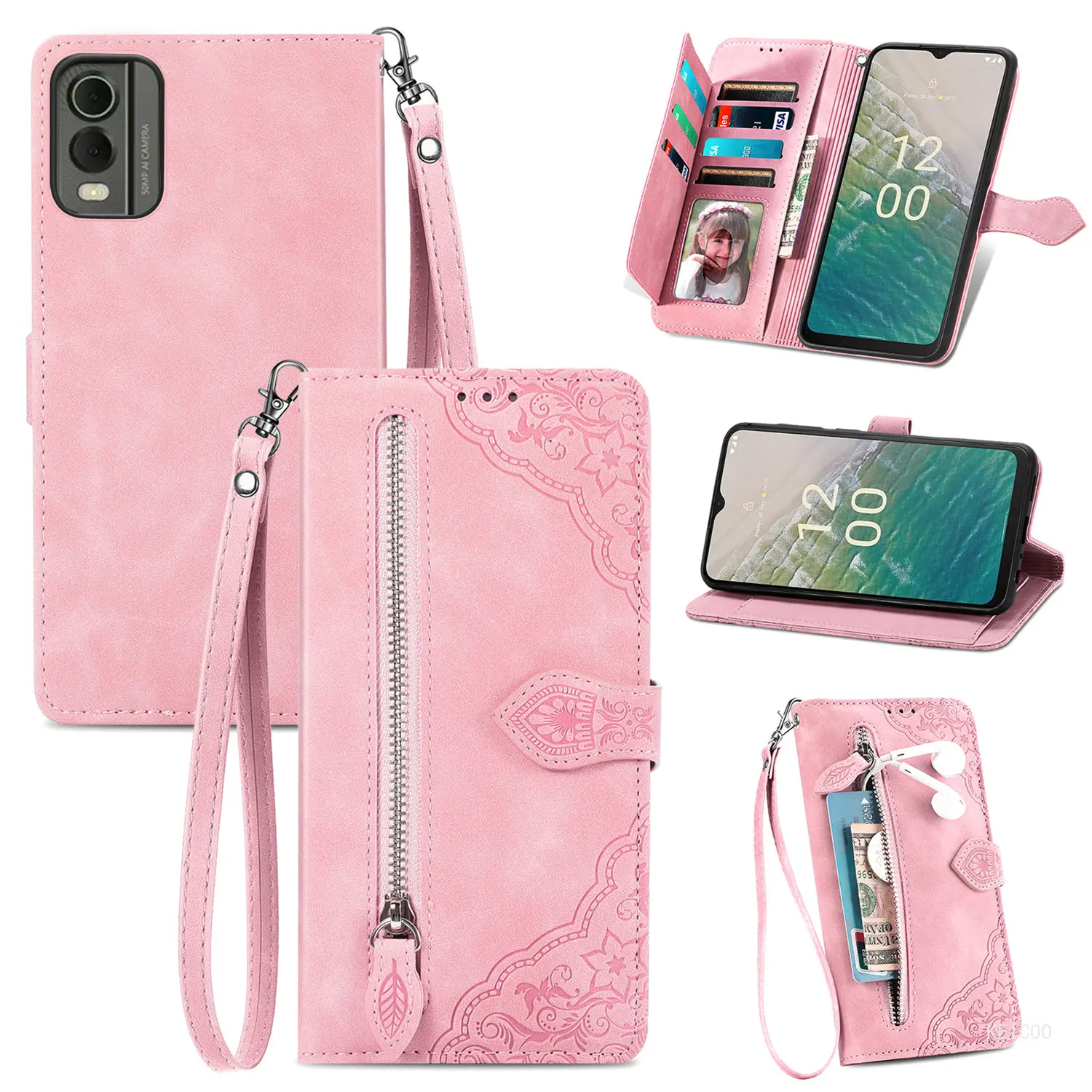 Full Body Protection Leather Case For Nokia C32 C 32 Magnetic Flip Cover Protective Shell Card Slot Wallet Non-slip Stand Holder
Full Body Protection Leather Case For Nokia C32 C 32 Magnetic Flip Cover Protective Shell Card Slot Wallet Non-slip Stand Holder