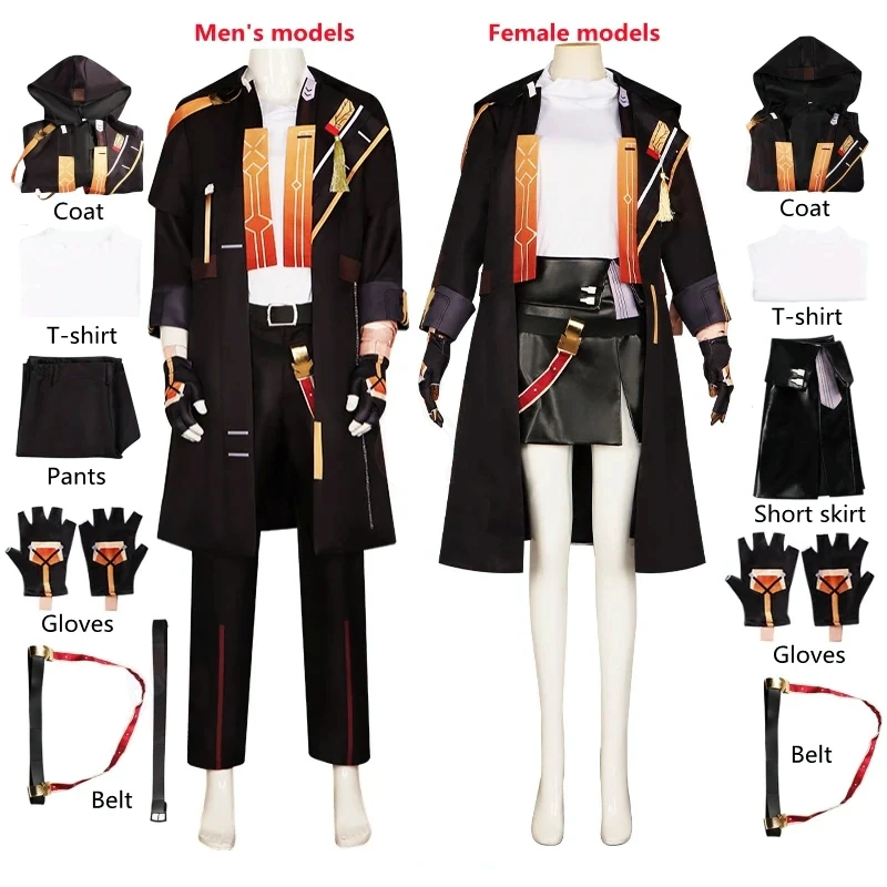 Game Honkai: Star Rail Trailblazer Male Female Cosplay Costumes Anime Suit Women Fancy Dress Outfit Halloween Party
Game Honkai: Star Rail Trailblazer Male Female Cosplay Costumes Anime Suit Women Fancy Dress Outfit Halloween Party
