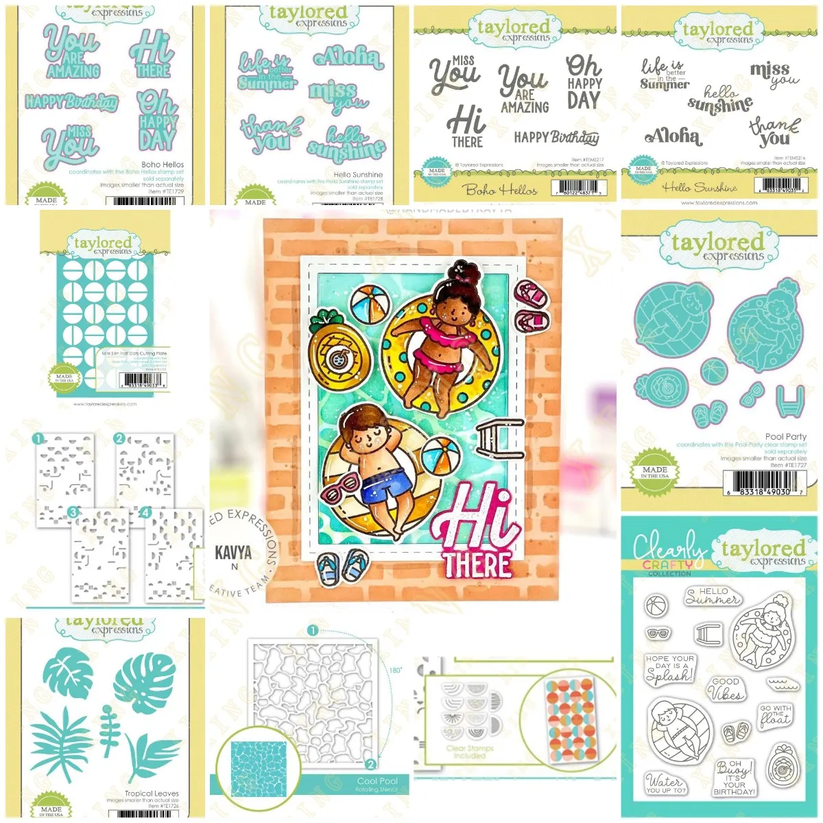 New Hellos Sunshine Pool Party Dots Leaves Metal Cutting Dies Silicone Stamps Stencil for Scrapbooking Album Decoration Craft
New Hellos Sunshine Pool Party Dots Leaves Metal Cutting Dies Silicone Stamps Stencil for Scrapbooking Album Decoration Craft