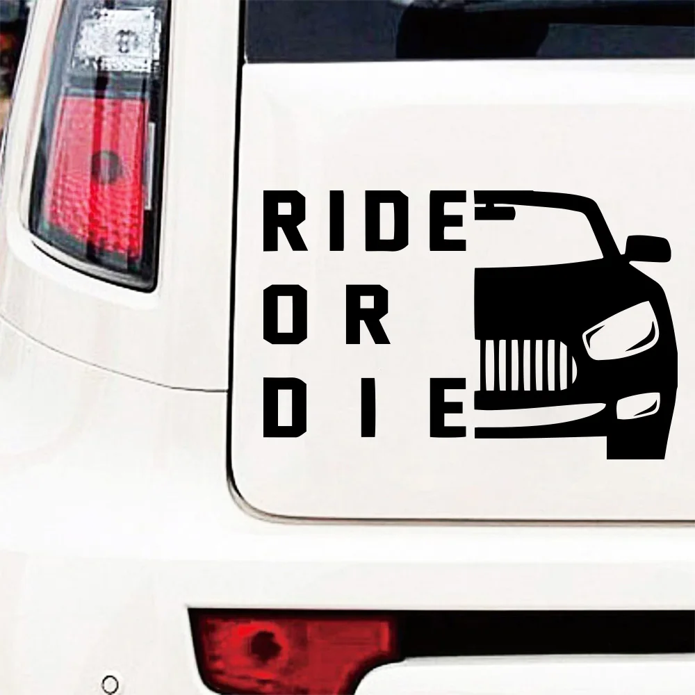 Ride or Die Vinly Sticker For Auto Car Accessories Styling Frase Decals Car Decoration Stickers
Ride or Die Vinly Sticker For Auto Car Accessories Styling Frase Decals Car Decoration Stickers