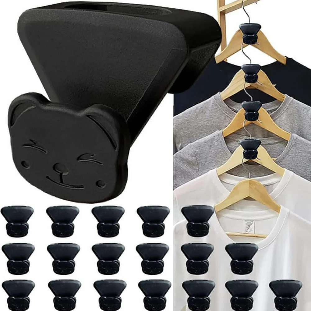 18 Pcs Space Saving Closet Hanger Triangle Clothes Hanger Connector Hooks Wardrobe Coat Organizer Extendable Hanger Holder
18 Pcs Space Saving Closet Hanger Triangle Clothes Hanger Connector Hooks Wardrobe Coat Organizer Extendable Hanger Holder