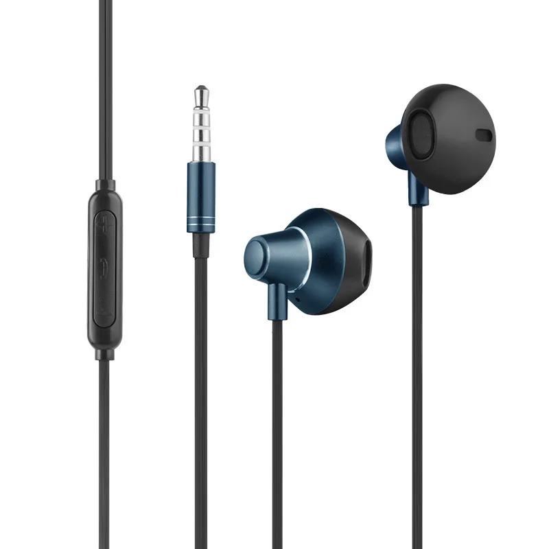 S903 Metal Flat Ear Headset Bass Stereo Wire Control Mobile Phone Headphones With Microphone Dark green Headset
S903 Metal Flat Ear Headset Bass Stereo Wire Control Mobile Phone Headphones With Microphone Dark green Headset