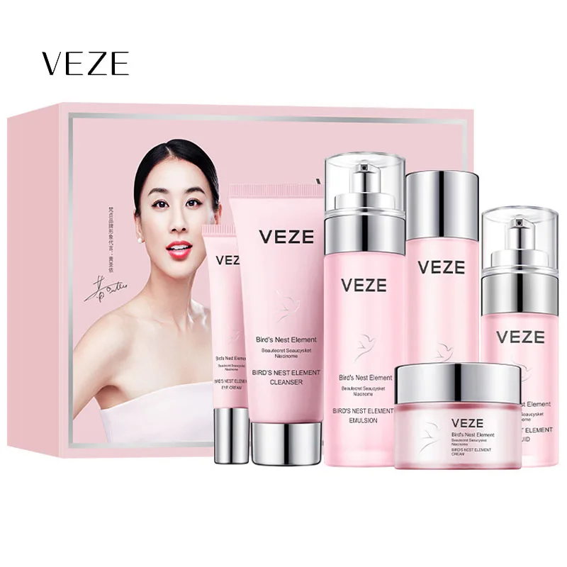 Brighten Skincare Sets 6pcs Bird'S Nest Emulsion Face Essence Eye Cream Serum Hyaluronic Acid Hydrat Moisturizing Deep Cleaning
Brighten Skincare Sets 6pcs Bird'S Nest Emulsion Face Essence Eye Cream Serum Hyaluronic Acid Hydrat Moisturizing Deep Cleaning