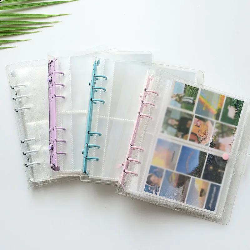 2023 New Hot Card Bag Photo Holder Photo Album Card Holder Loose Leaf 6 Holes Large Capacity Plug-in Transparent 3/5 Inches
2023 New Hot Card Bag Photo Holder Photo Album Card Holder Loose Leaf 6 Holes Large Capacity Plug-in Transparent 3/5 Inches