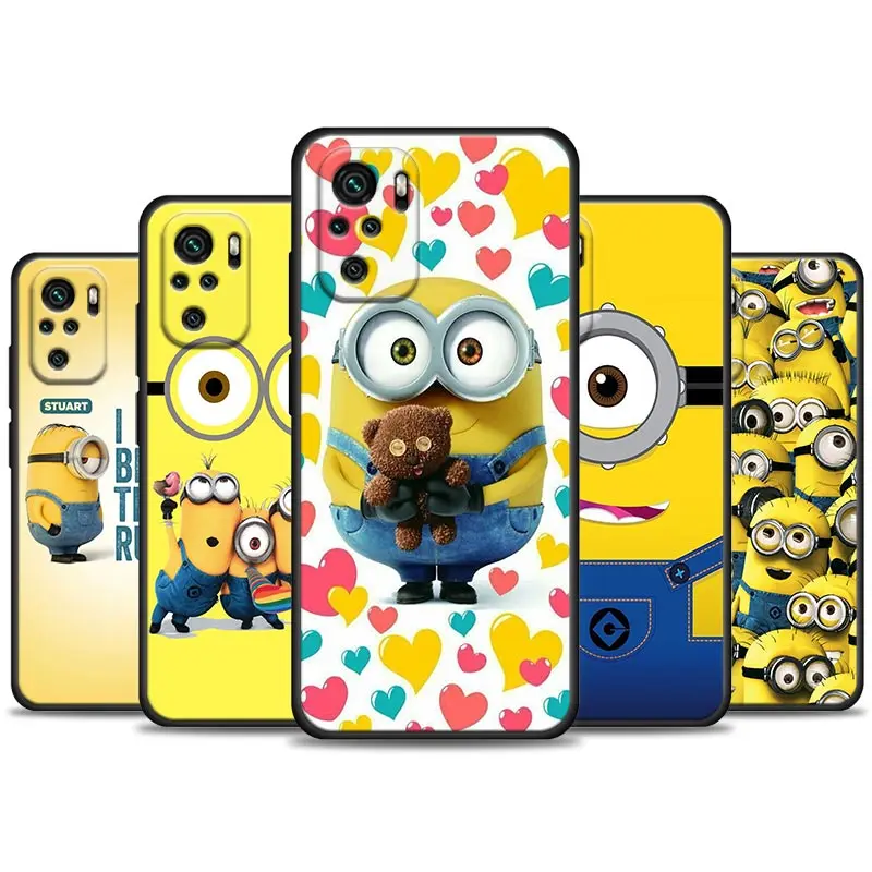 Funda Coque Phone Case for Redmi Note 7 8 8T 9 9S 9T 10 11 11S 11E Pro plus 4G 5G TPU Para Capa Case Cover Happy Minions Me
Funda Coque Phone Case for Redmi Note 7 8 8T 9 9S 9T 10 11 11S 11E Pro plus 4G 5G TPU Para Capa Case Cover Happy Minions Me