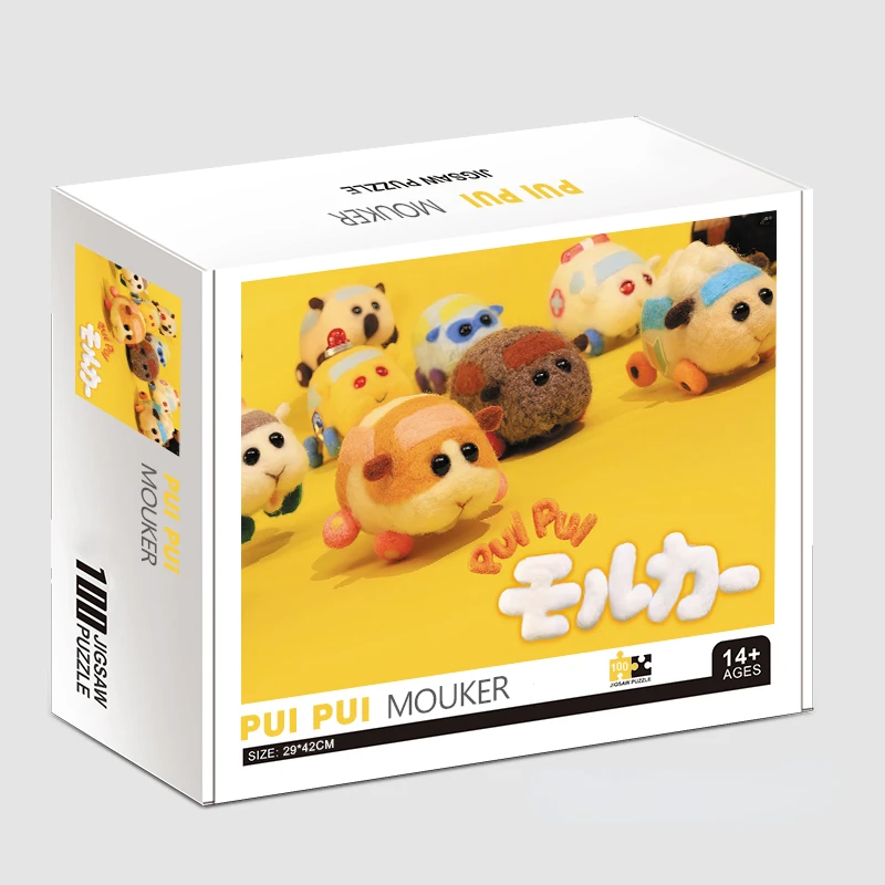 70*50cm Adult Puzzle 1000 Pieces Paper Jigsaw Puzzles Pui Pui Mouker Famous Paintings Series Learning Education Craft Toys Gifts
70*50cm Adult Puzzle 1000 Pieces Paper Jigsaw Puzzles Pui Pui Mouker Famous Paintings Series Learning Education Craft Toys Gifts