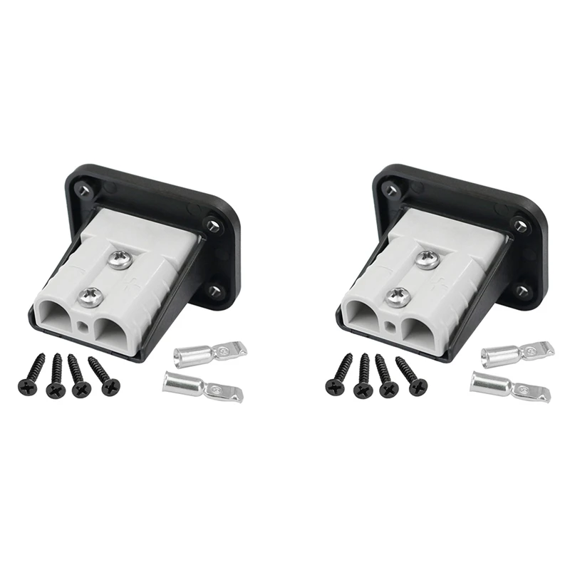 New Flush Mount Anderson Plug 50A Connector Kit Mounting Bracket Panel Cover Accessories For Caravan Camper Boat Truck
New Flush Mount Anderson Plug 50A Connector Kit Mounting Bracket Panel Cover Accessories For Caravan Camper Boat Truck