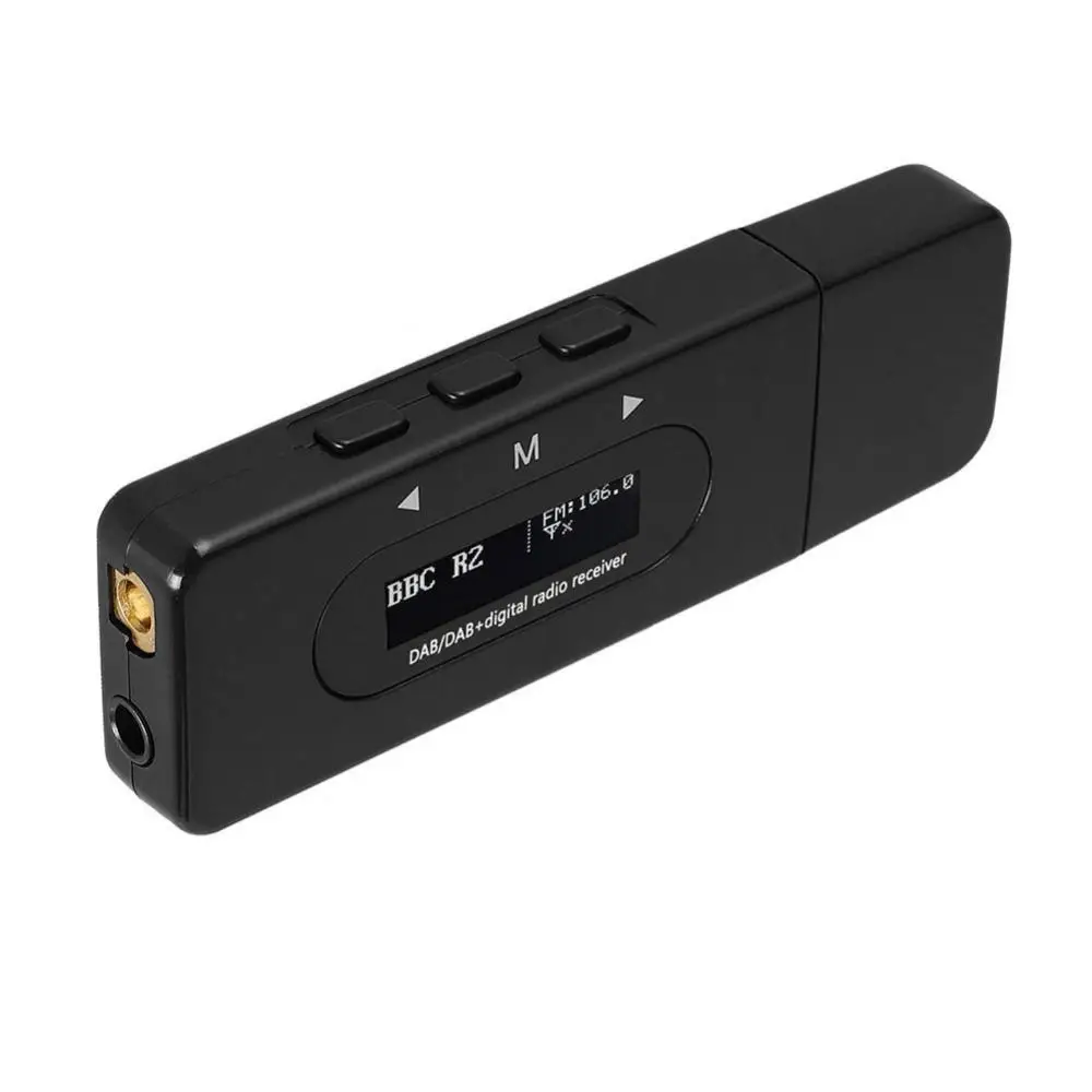 USB Interface Car DAB Digital Radio Audio Receiver with Antenna FM Frequency Point Transmitter
USB Interface Car DAB Digital Radio Audio Receiver with Antenna FM Frequency Point Transmitter