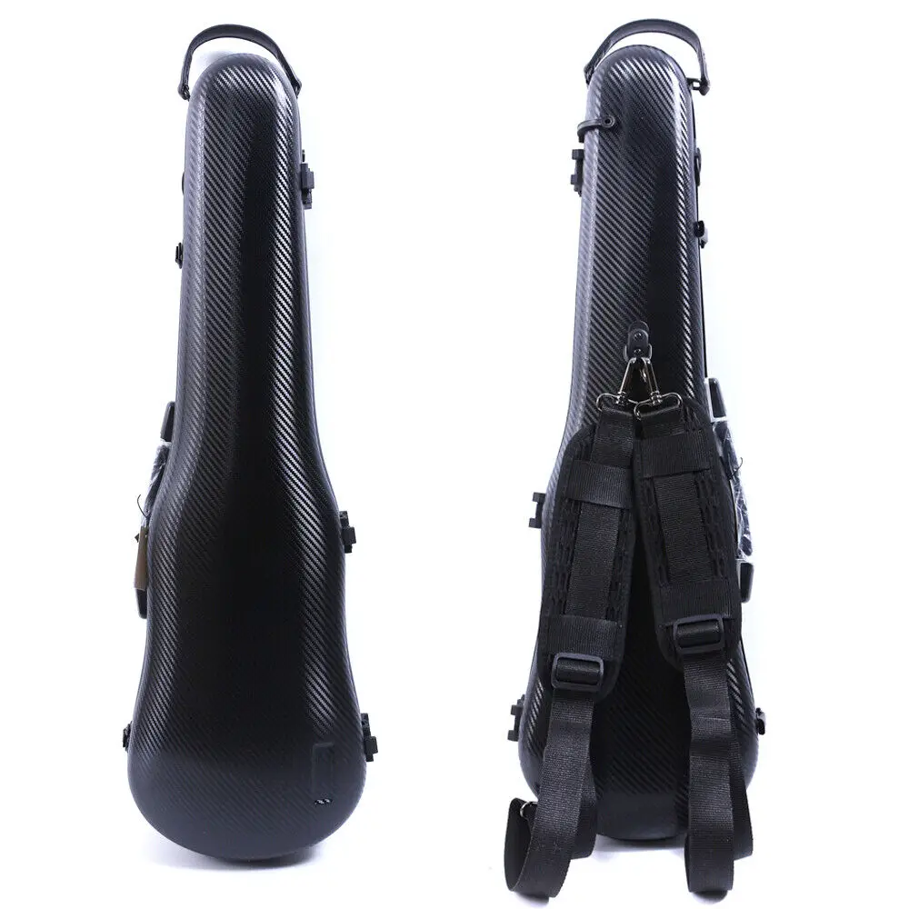 Strong violin Case 4/4 Carbon fiber Violin Box Black Color Protect Violin US 
Strong violin Case 4/4 Carbon fiber Violin Box Black Color Protect Violin US