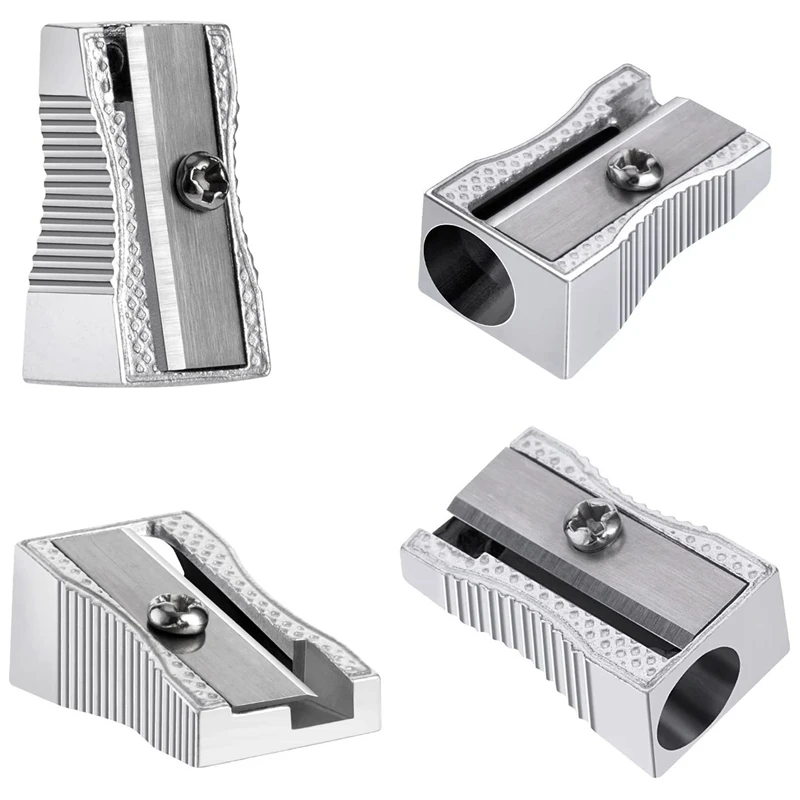 96 Pack Metal Mini Pencil Sharpeners Bulk Handheld Silver Single Hole Aluminum Alloy Handheld Sharpener Manual Pencil
96 Pack Metal Mini Pencil Sharpeners Bulk Handheld Silver Single Hole Aluminum Alloy Handheld Sharpener Manual Pencil