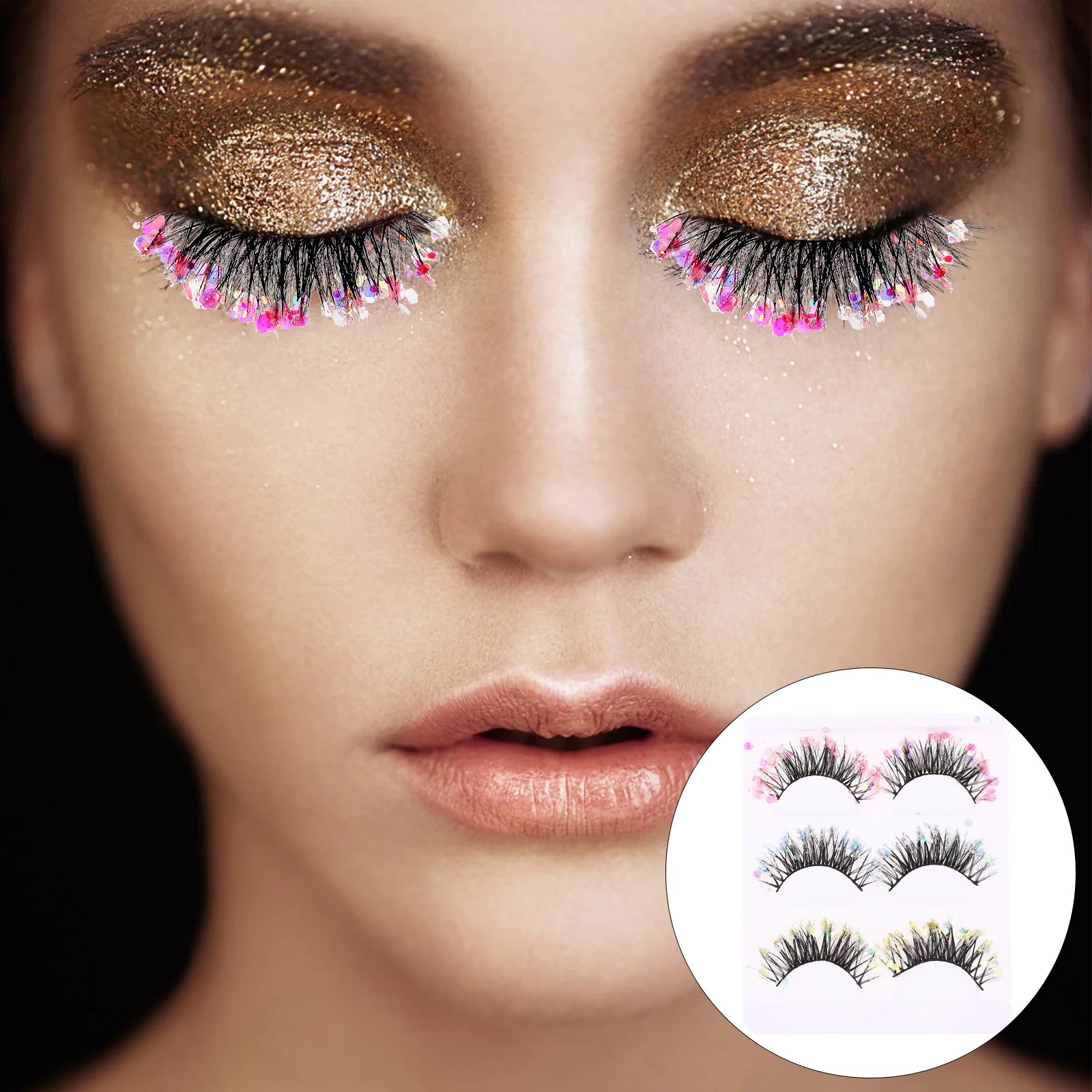 Natural False Lashes Women Fluffy Eyelashes Short Individual Makeup Accessories Fake
Natural False Lashes Women Fluffy Eyelashes Short Individual Makeup Accessories Fake