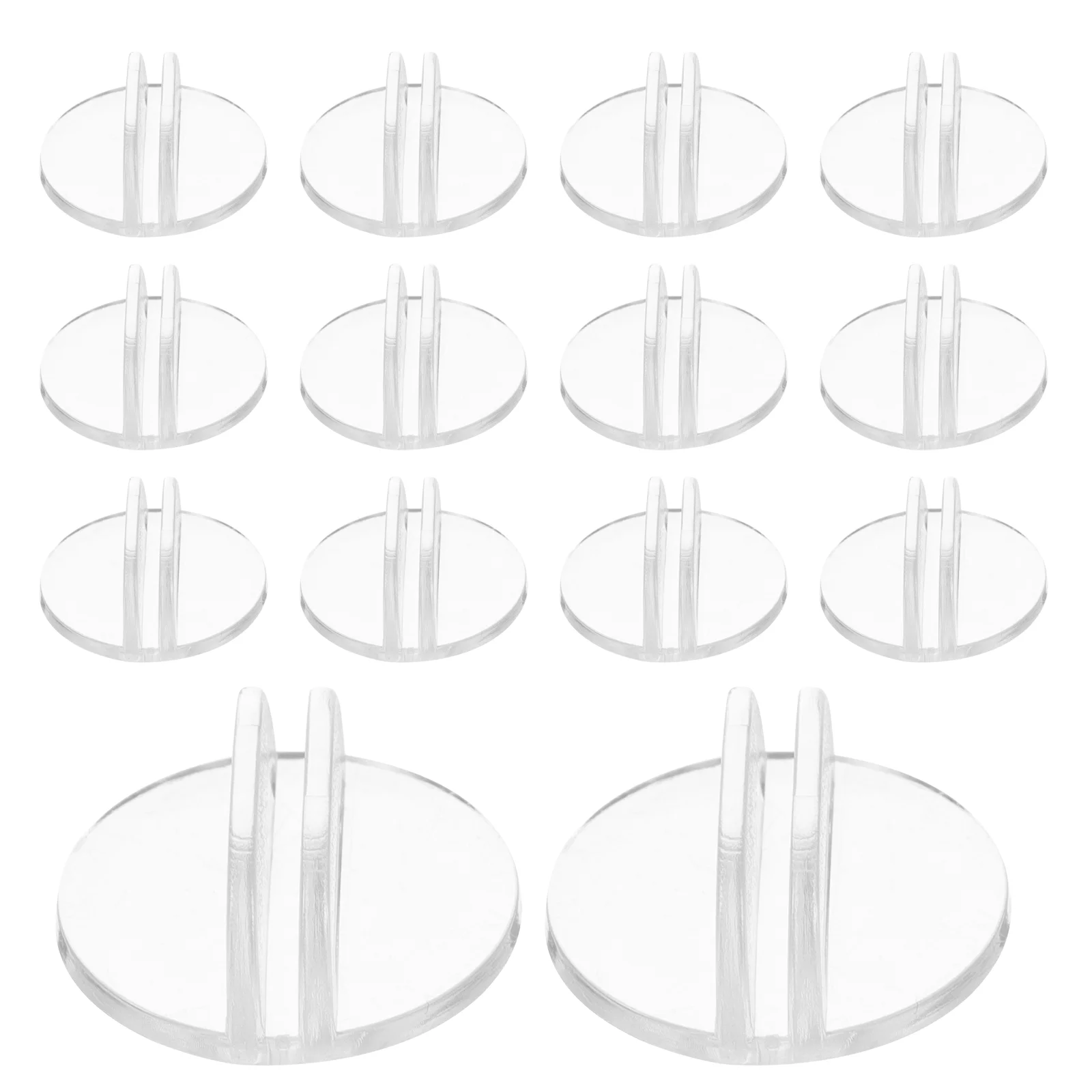 50 Pcs Card Display Rack Place Holder Round Business Organizer Plastic Practical Cards Storage
50 Pcs Card Display Rack Place Holder Round Business Organizer Plastic Practical Cards Storage