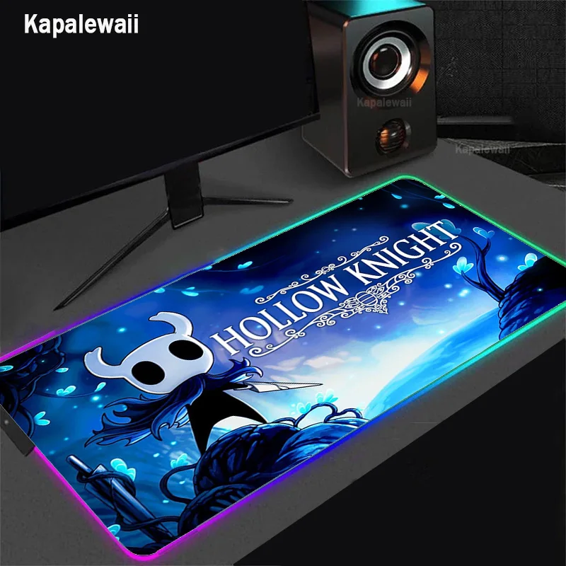 Gaming Mousepad Hollow Knight Slipmat RGB Led Setup Gamer Decoration Cool Glowing Mouse Mat Pc Republic of Gamers with Cable Rug
Gaming Mousepad Hollow Knight Slipmat RGB Led Setup Gamer Decoration Cool Glowing Mouse Mat Pc Republic of Gamers with Cable Rug