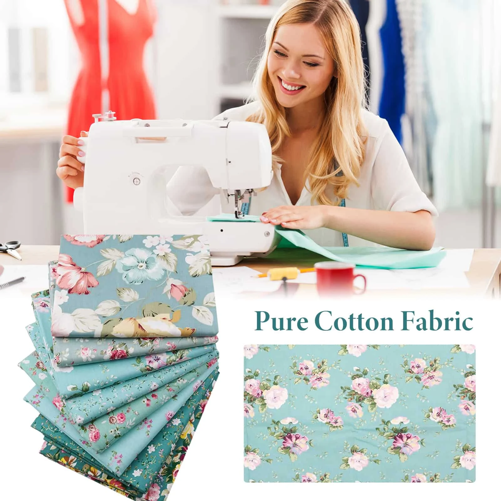 8pcs 25cm*25cm Pure Cotton Fabric Quilting Patchwork Fabric Bundles Fabric for Sewing DIY Crafts Handmade Bags
8pcs 25cm*25cm Pure Cotton Fabric Quilting Patchwork Fabric Bundles Fabric for Sewing DIY Crafts Handmade Bags