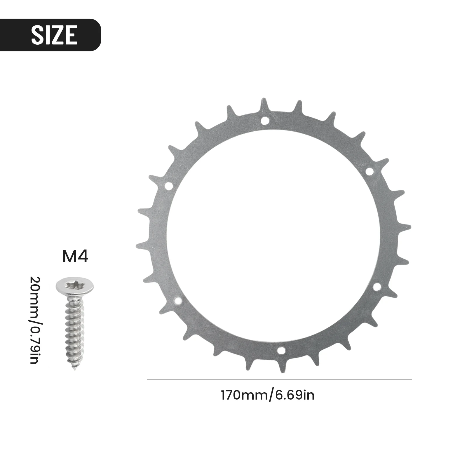 Accessories Anti Slip Screws Rust Proof Screw Rust Prevention Size: 170mm Stainless Steel Suitable For Bosch Robot Lawn Mowers
Accessories Anti Slip Screws Rust Proof Screw Rust Prevention Size: 170mm Stainless Steel Suitable For Bosch Robot Lawn Mowers