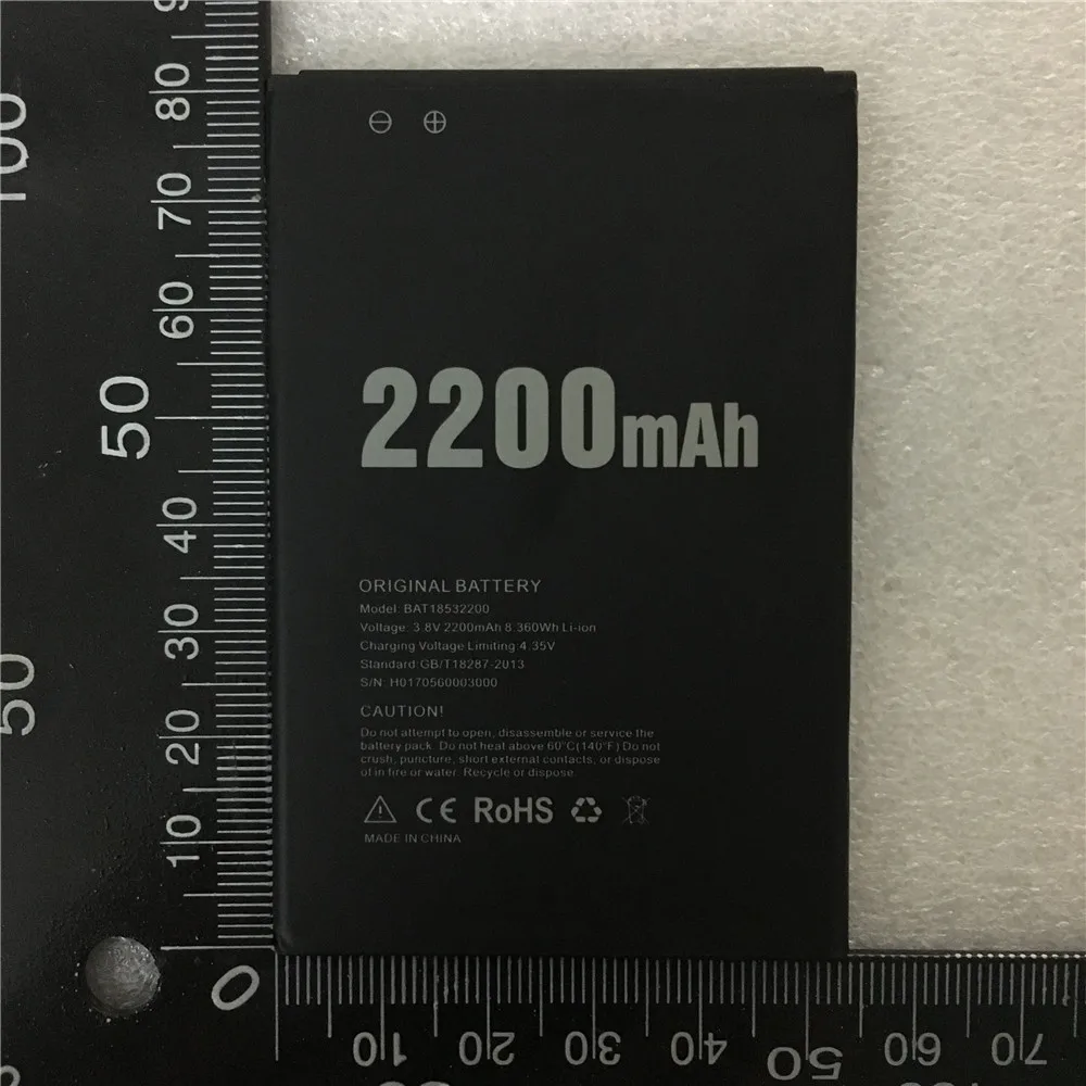 Аккумулятор Для DOOGEE BAT18532200, 2200 мАч, длительное время работы в режиме ожидания, Аксессуары для мобильных телефонов DOOGEE X53
Аккумулятор Для DOOGEE BAT18532200, 2200 мАч, длительное время работы в режиме ожидания, Аксессуары для мобильных телефонов DOOGEE X53