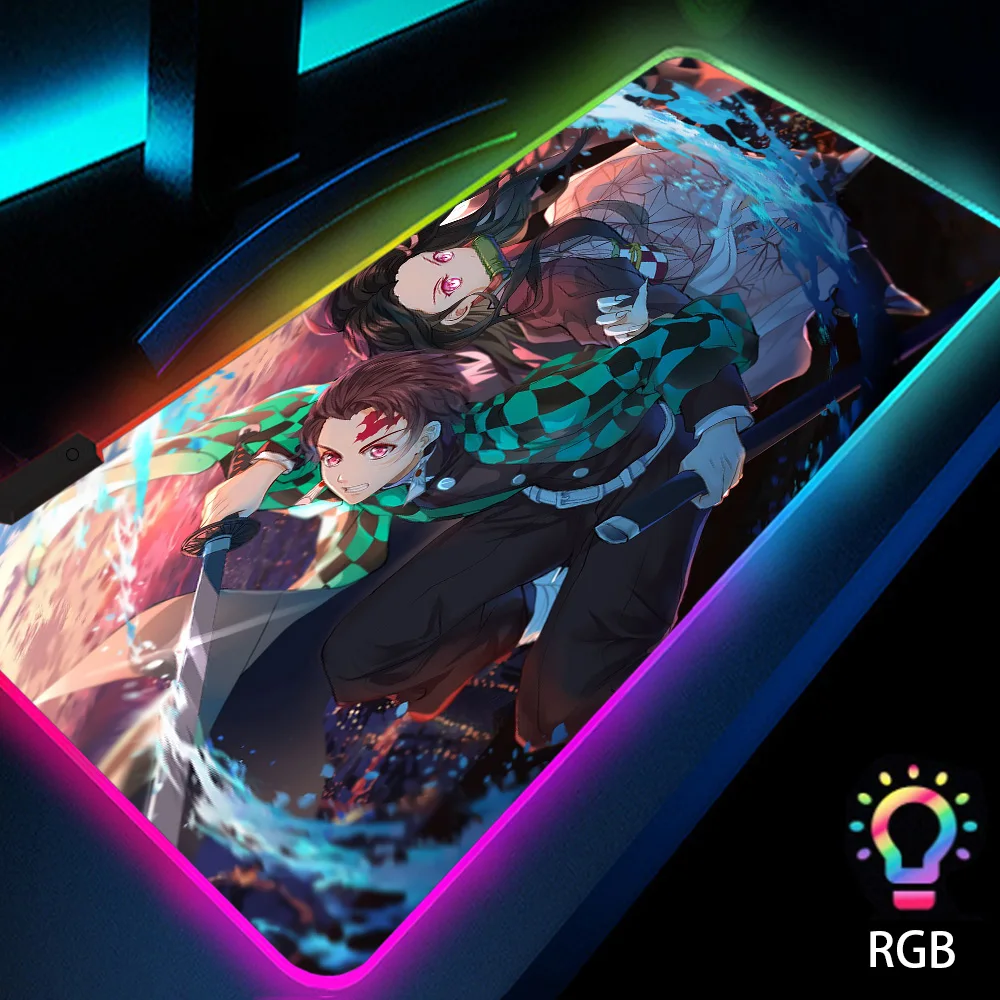 Cute Large Mouse Pad 800*300 with Backlit Rgb Gaming Pad Pc Gaming Blade of Ghost Anime Long Keyboard Pad Gaming Pad
Cute Large Mouse Pad 800*300 with Backlit Rgb Gaming Pad Pc Gaming Blade of Ghost Anime Long Keyboard Pad Gaming Pad