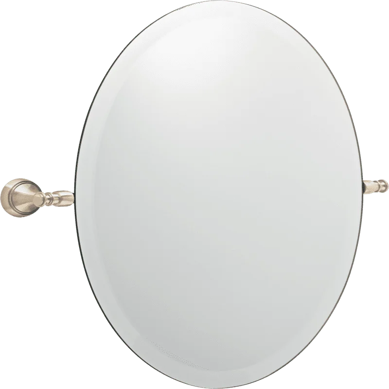 Elegant Satin Nickel 23" x 23" Round Tilt Framed Mirror - Perfect for Modern, Stylish Bathrooms with a Refreshing Look & Feel.
Elegant Satin Nickel 23" x 23" Round Tilt Framed Mirror - Perfect for Modern, Stylish Bathrooms with a Refreshing Look & Feel.