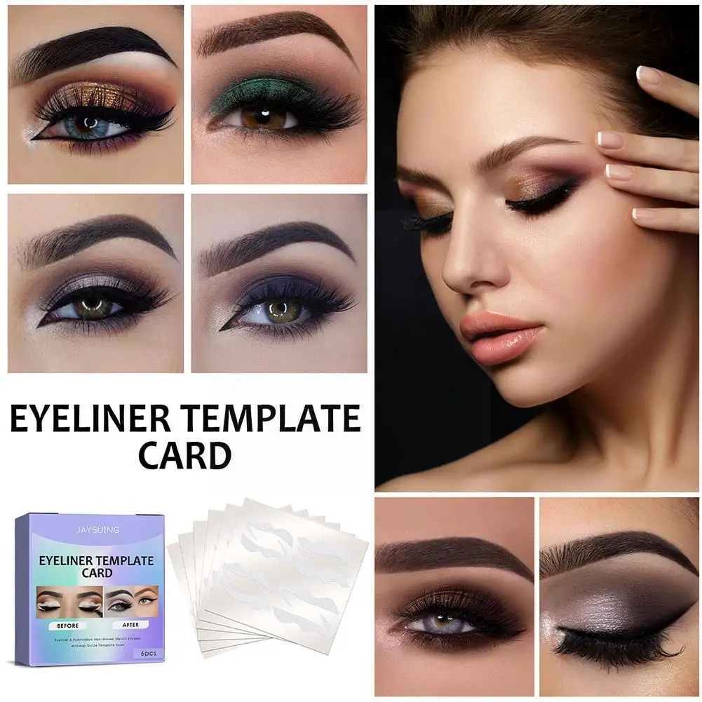 Reusable Eyeliner Auxiliary Template Non-woven Fabric Eye Painting Stencils Template Shape For Girls Makeup Tool G6V9
Reusable Eyeliner Auxiliary Template Non-woven Fabric Eye Painting Stencils Template Shape For Girls Makeup Tool G6V9