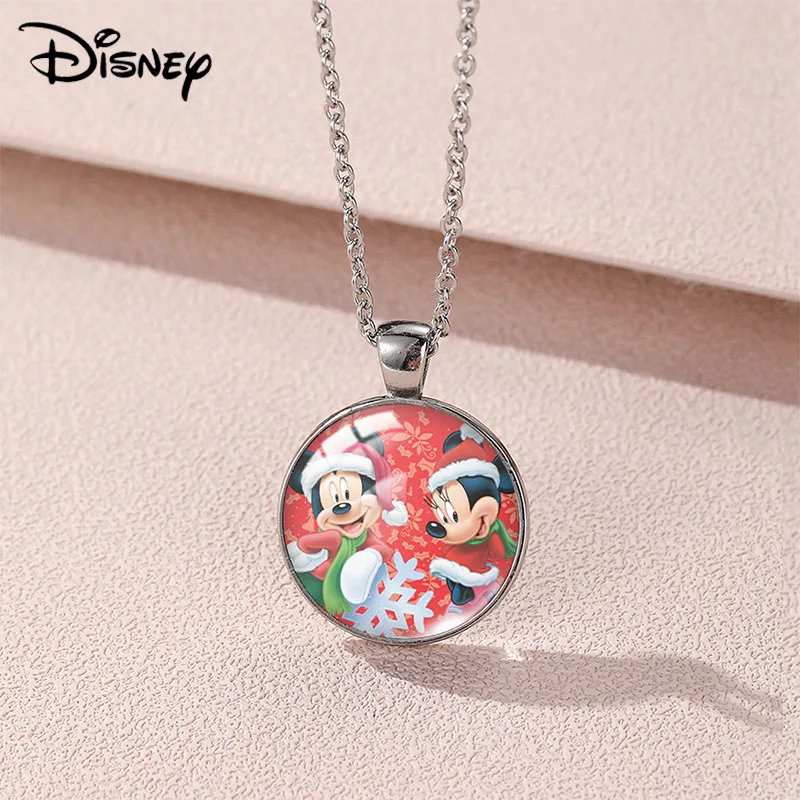 2023 New Disney Mickey Minnie Mouse Necklace Cartoon Glass Donald Duck Printed Photo Pendant Handmade Jewelry Gifts Children
2023 New Disney Mickey Minnie Mouse Necklace Cartoon Glass Donald Duck Printed Photo Pendant Handmade Jewelry Gifts Children